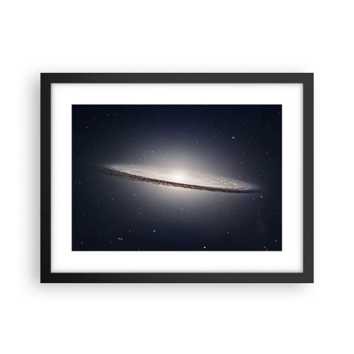 Poszter fehér keretben - Réges régen, egy messzi-messzi galaxisban.... - 40x30 cm