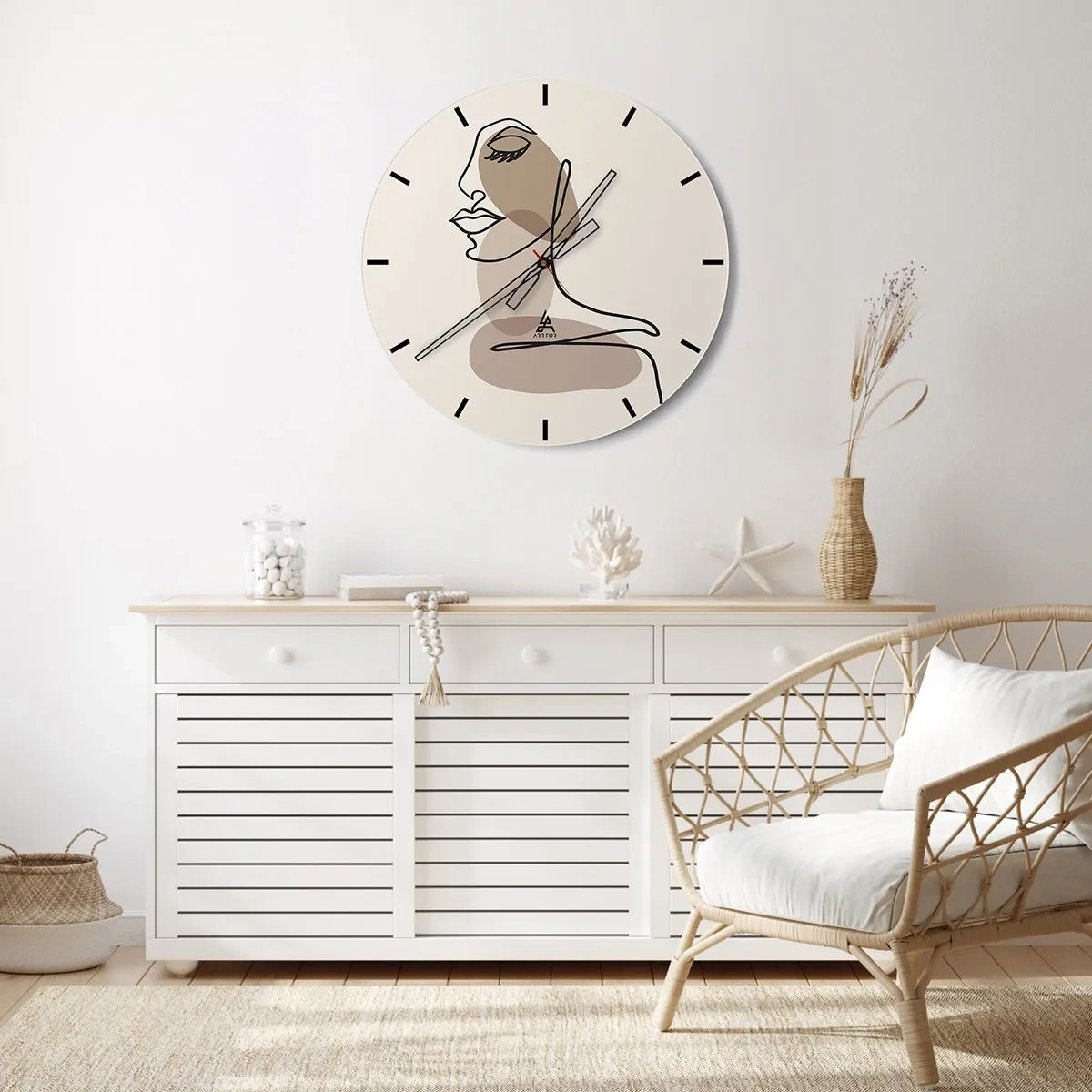 Falióra, Óra - Elveszve a saját hangjában - 30x30 cm