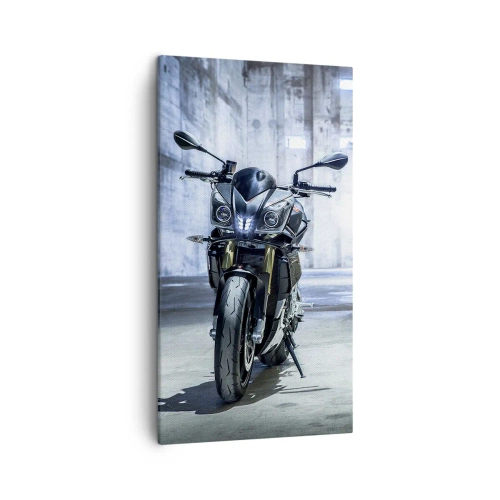 Vászonkép - Mielőtt felbőg a motor - 45x80 cm