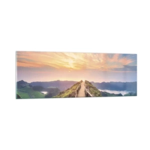 Üveg kép - Közel az éghez - 90x30 cm
