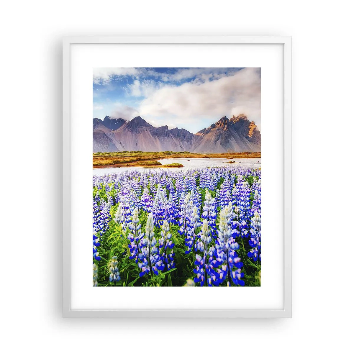 Poszter fekete keretben - Erő és szigorúság a szelídség mellett - 40x50 cm