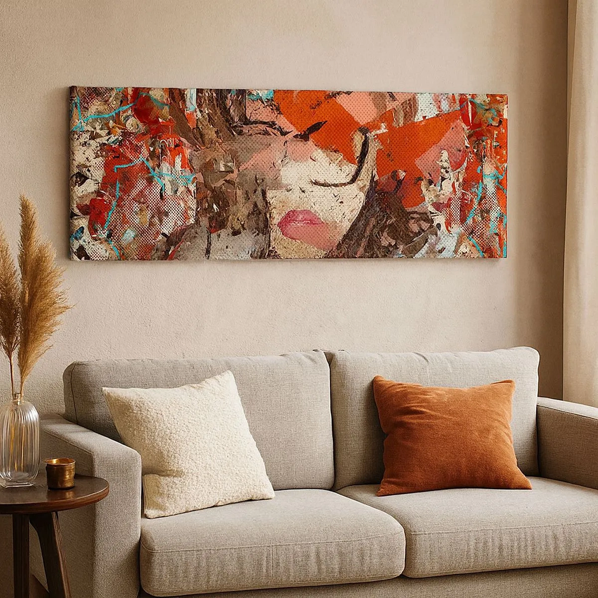 Vászonkép - Senki sem tudja, hogy milyen vagy valójában - 100x40 cm