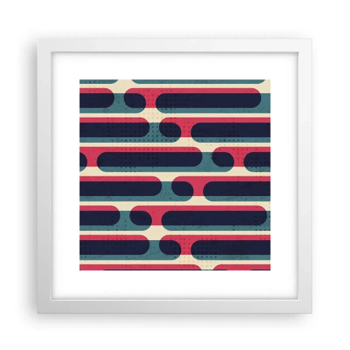 Poszter fekete keretben - Mélységben és előre - 30x30 cm