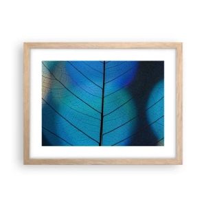 Poszter világos tölgy keretben - Bonyolult konstrukció - 40x30 cm