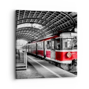 Vászonkép - Talán egy életre szóló utazás? - 30x30 cm