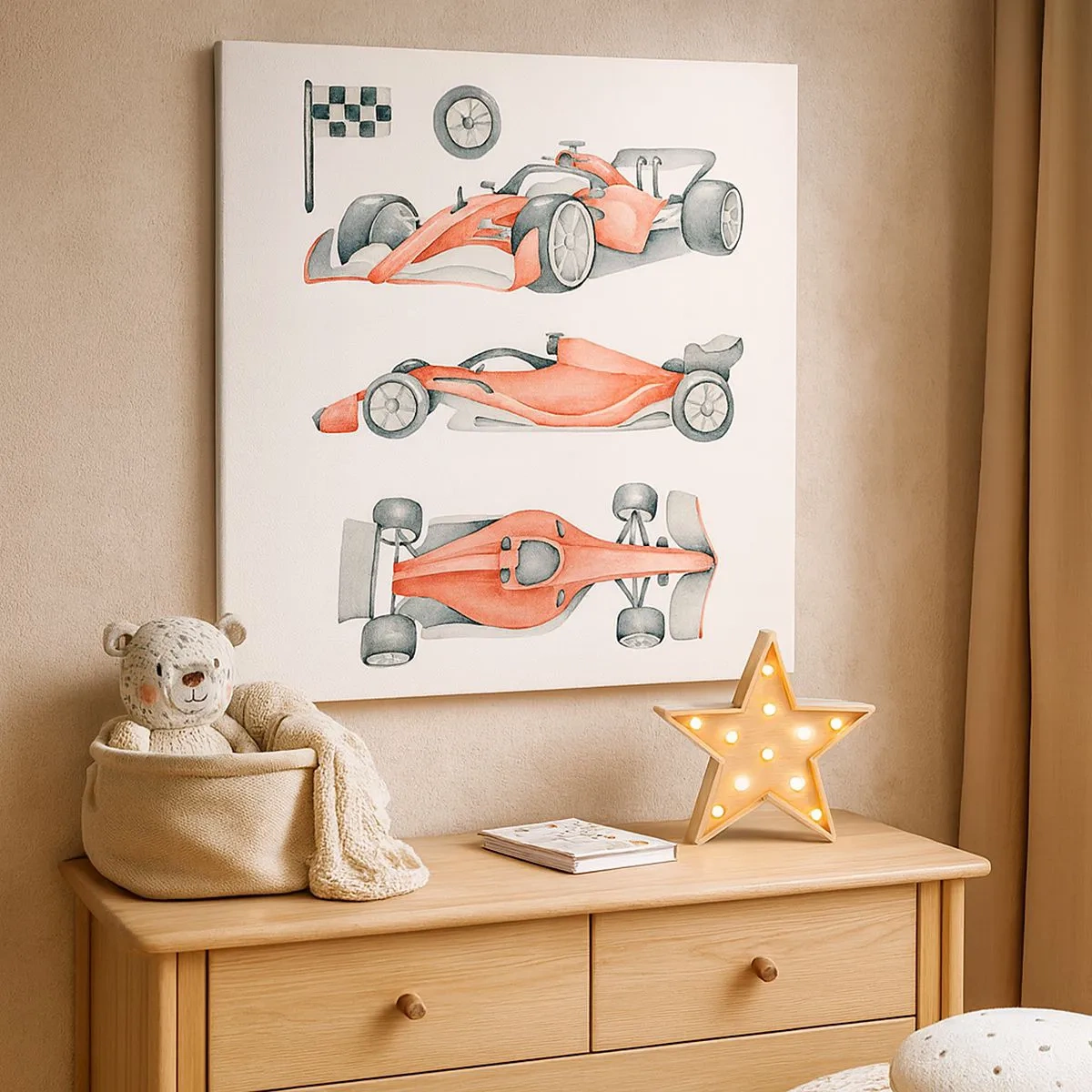 Vászonkép - Egy álom elérése - 30x30 cm