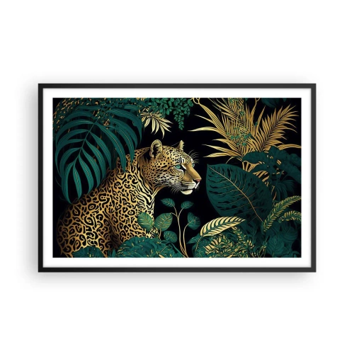 Poszter fehér keretben - A házigazda a dzsungelben - 91x61 cm