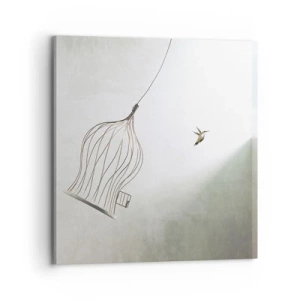 Vászonkép - Az elememen - 70x70 cm