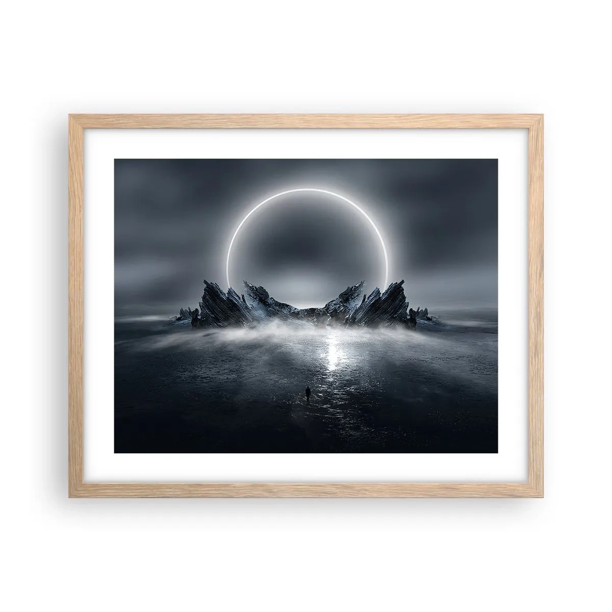 Poszter világos tölgy keretben - Egy történet fináléja - 50x40 cm