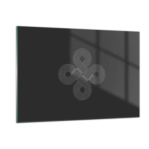 Üveg kép - Kelta szellemben - 120x80 cm