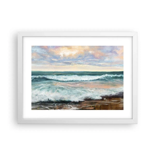 Poszter fekete keretben - Itt kisimítod a lelked - 40x30 cm