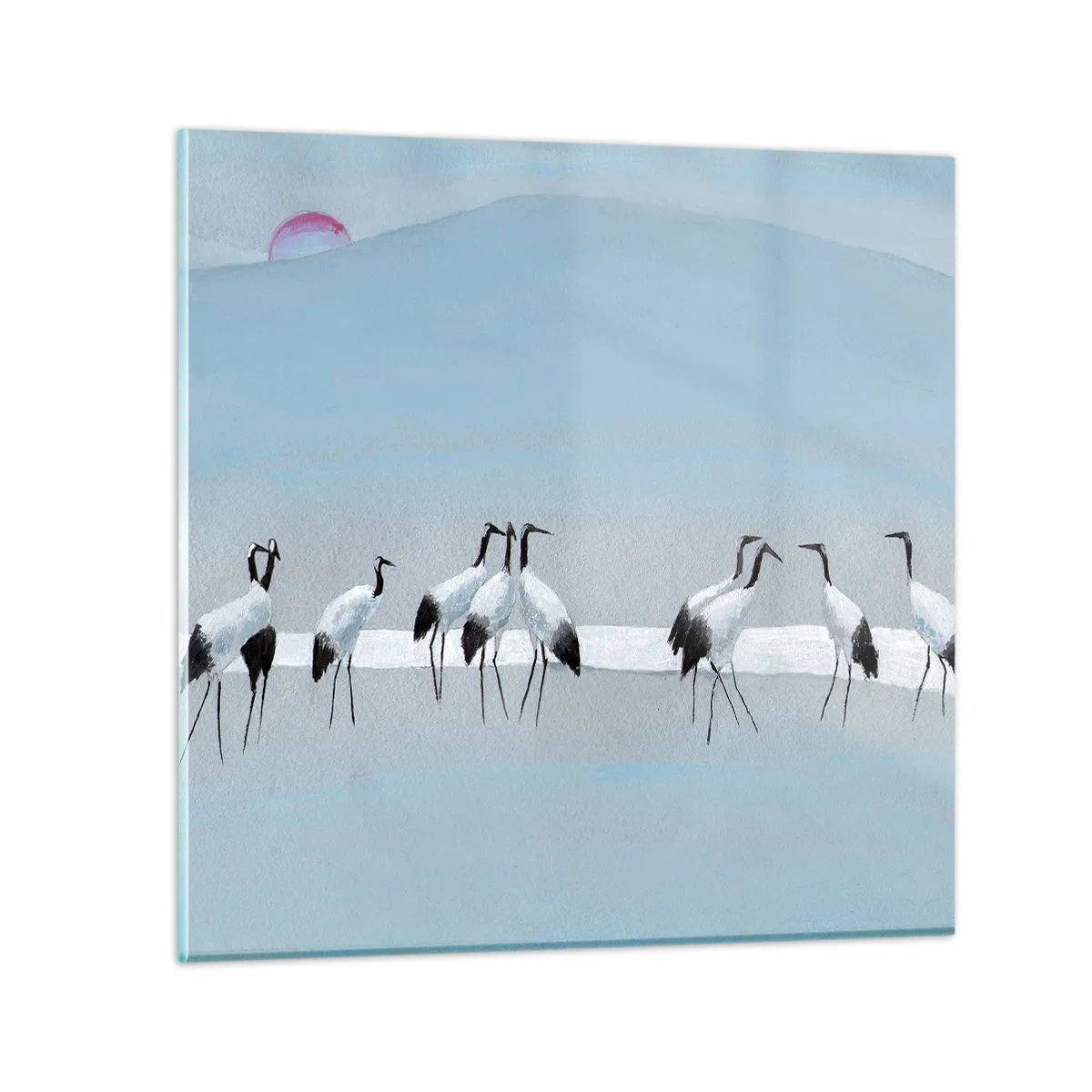 Üveg kép - Egy forró nap után - 60x60 cm