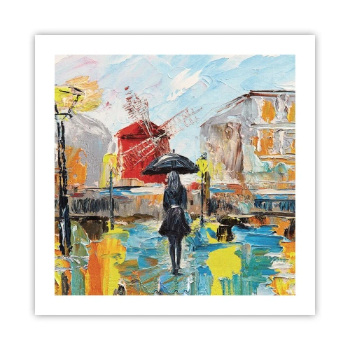 Poszter - Párizsi legendák - 50x50 cm