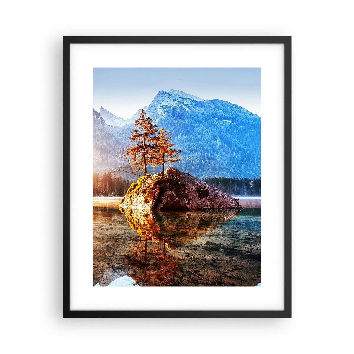 Poszter fehér keretben - A természet új fényben - 40x50 cm