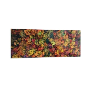 Üveg kép - Őszi facsokor - 140x50 cm