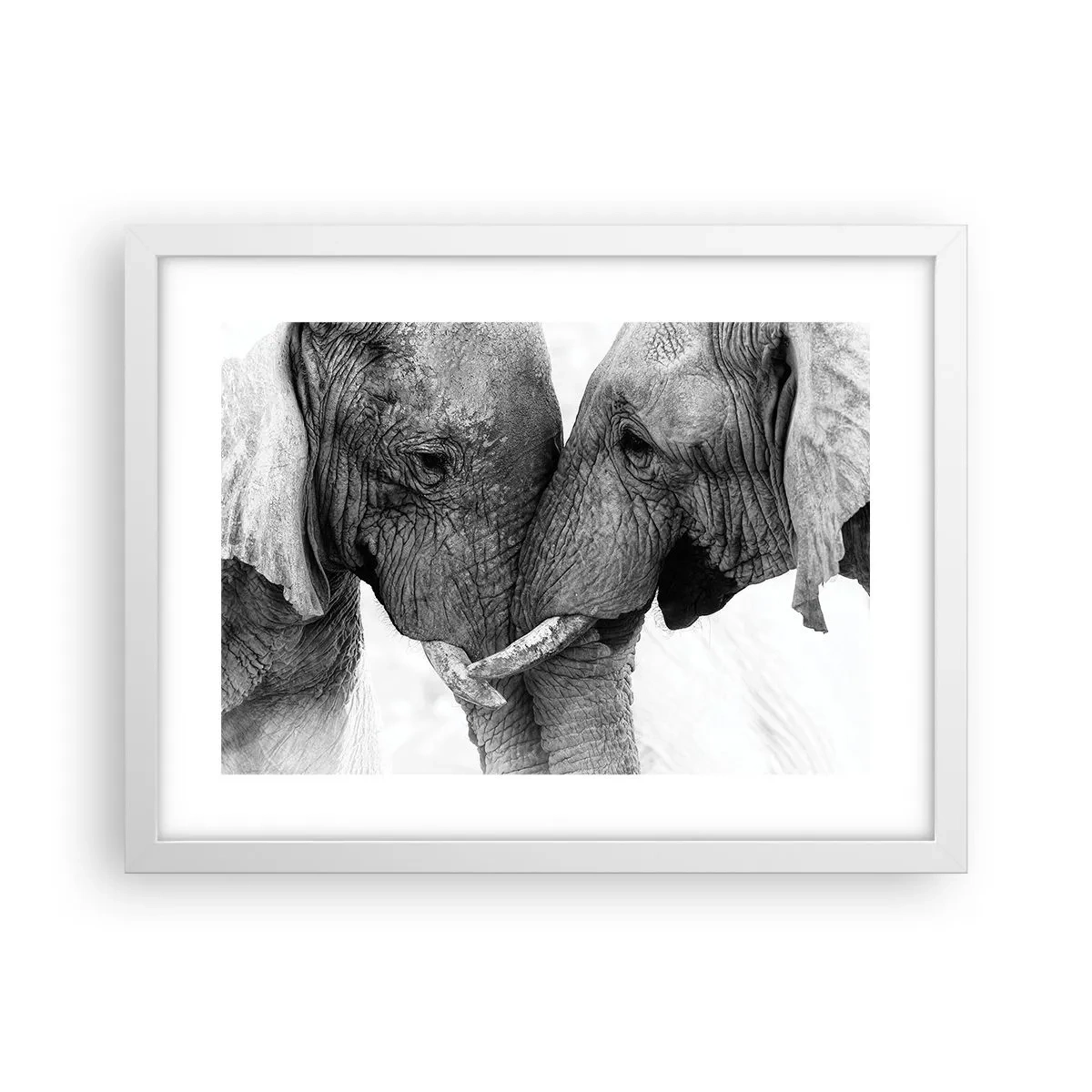 Poszter fekete keretben - Szívélyes vallomás - 40x30 cm