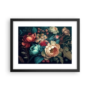 Poszter fehér keretben - 19. századi báj - 40x30 cm