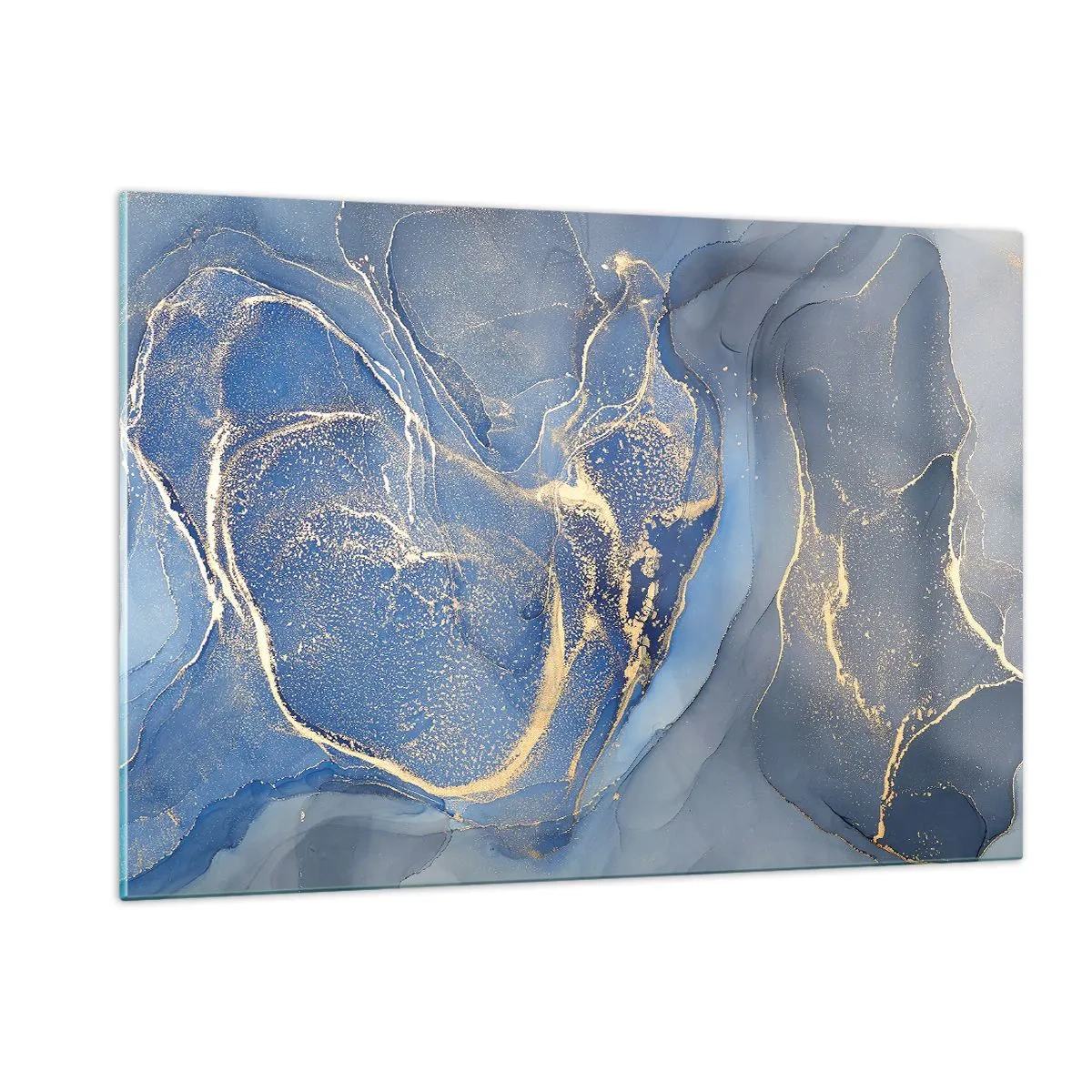 Üveg kép - Arany por - 120x80 cm