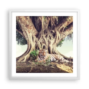 Poszter fekete keretben - Kilátás a Genezis könyvéből - 50x50 cm