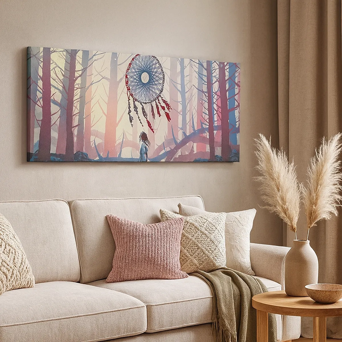 Vászonkép - A boldogság titkos rituáléja - 30x30 cm