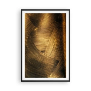 Poszter fehér keretben - Egy arany labirintusban - 61x91 cm
