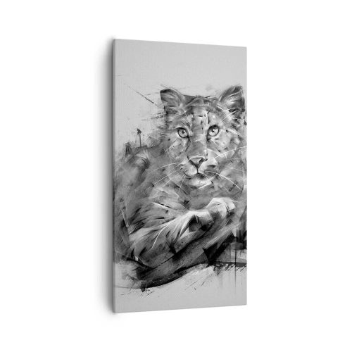 Vászonkép - Igen, figyelmesen hallgatok - 55x100 cm