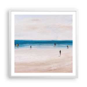 Poszter fekete keretben - Természetes igény - 60x60 cm