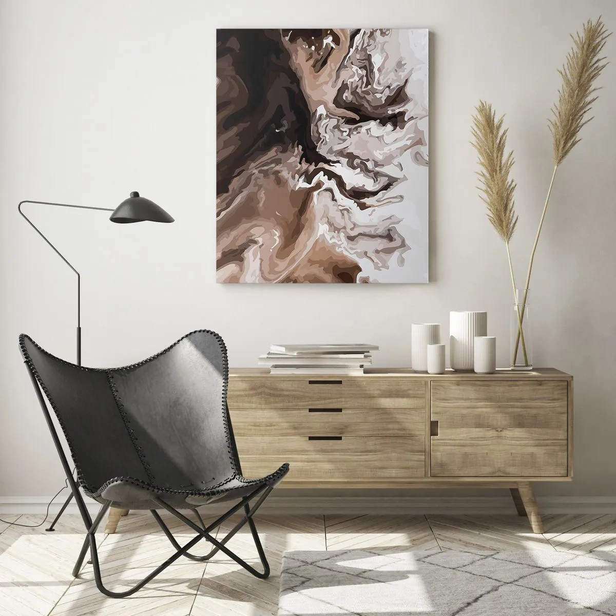 Üveg kép - Színkontraszt - 50x70 cm