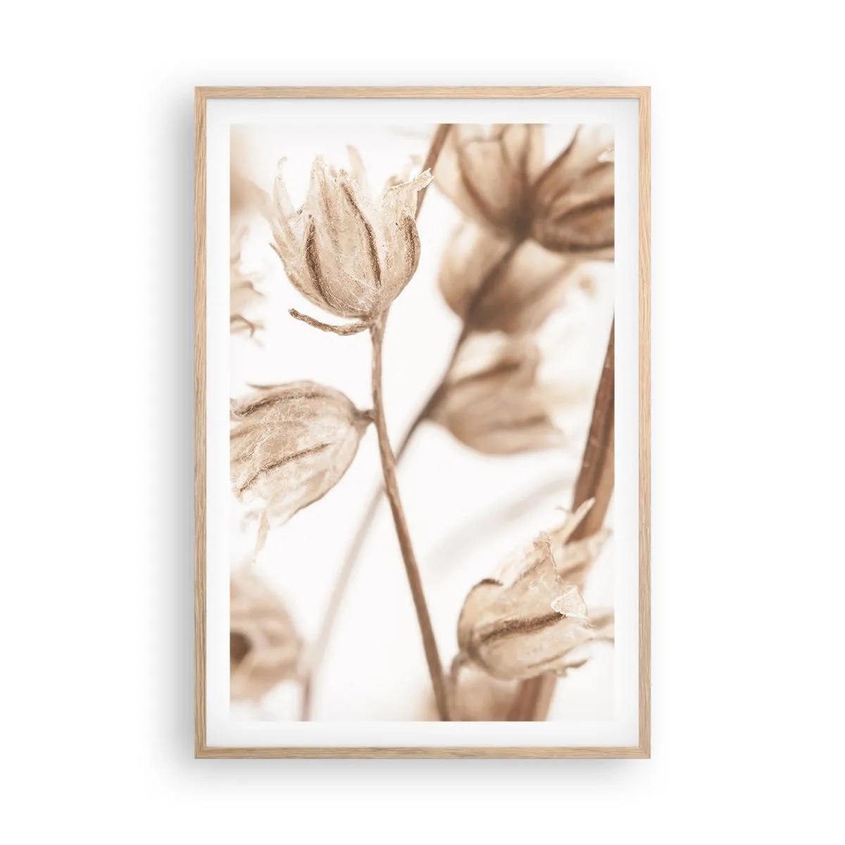 Poszter világos tölgy keretben - Nyár végén hívnak - 61x91 cm