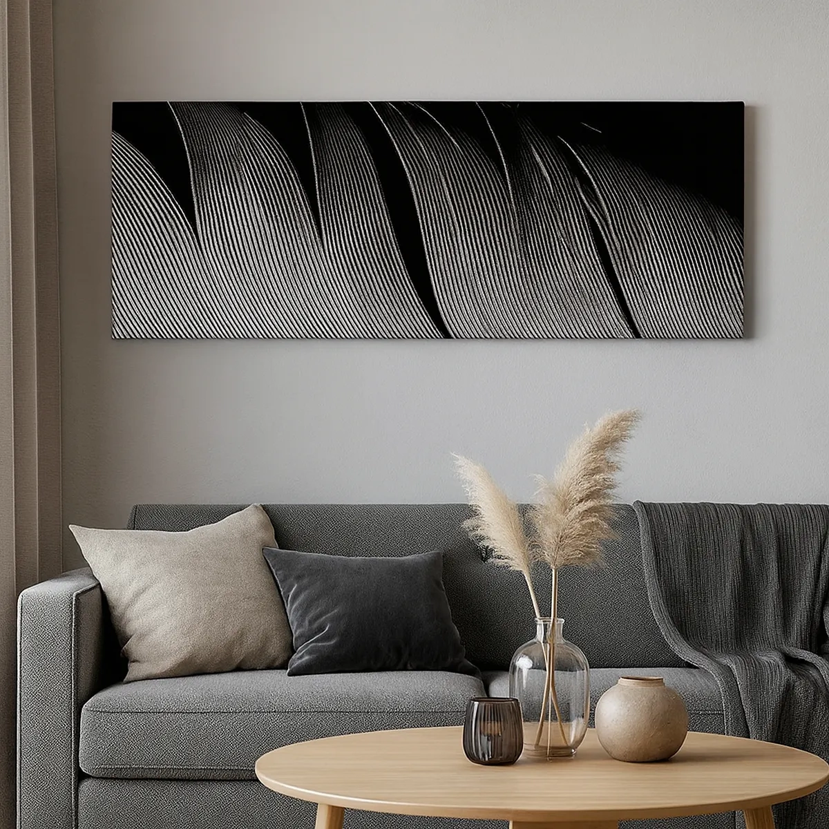 Vászonkép - Toll - egy csodálatos konstrukció - 30x30 cm