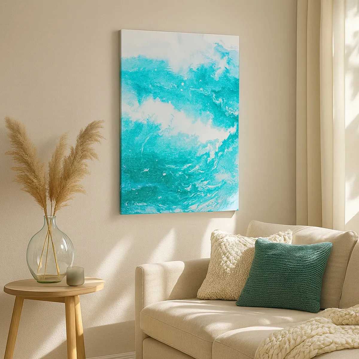 Vászonkép - Az elem magjában - 50x70 cm