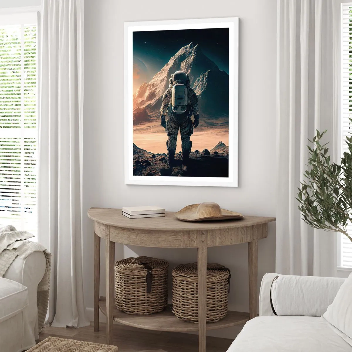 Poszter fekete keretben - Új kihívás - 61x91 cm