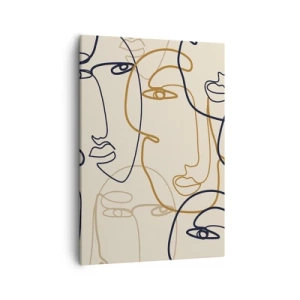Vászonkép - Többszörös portré  - 50x70 cm