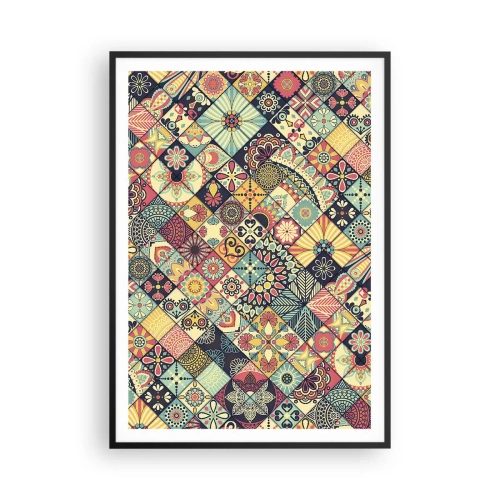 Poszter fehér keretben - Marokkói hangulat - 70x100 cm