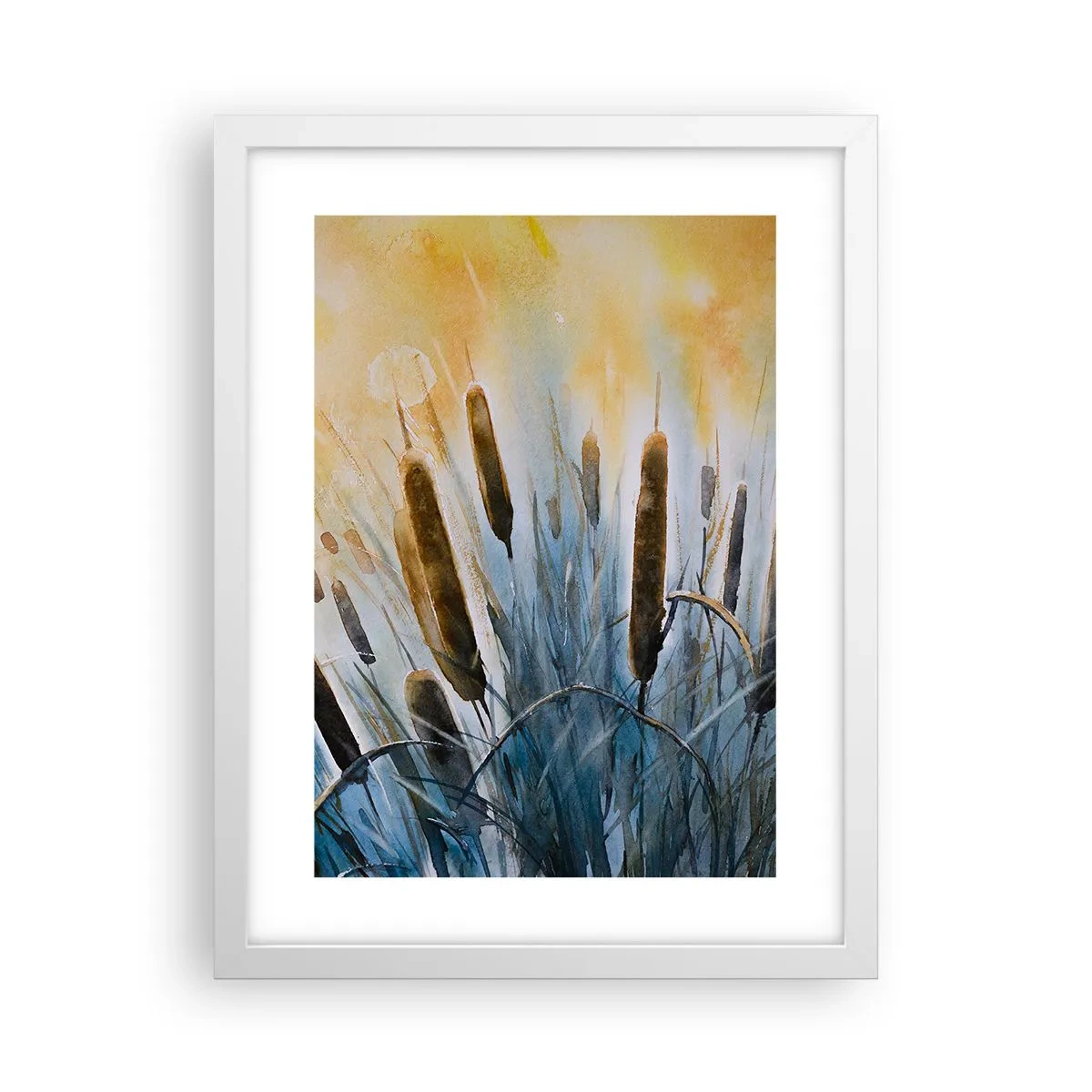 Poszter fekete keretben - A víz hűvössége, a nap melege - 30x40 cm