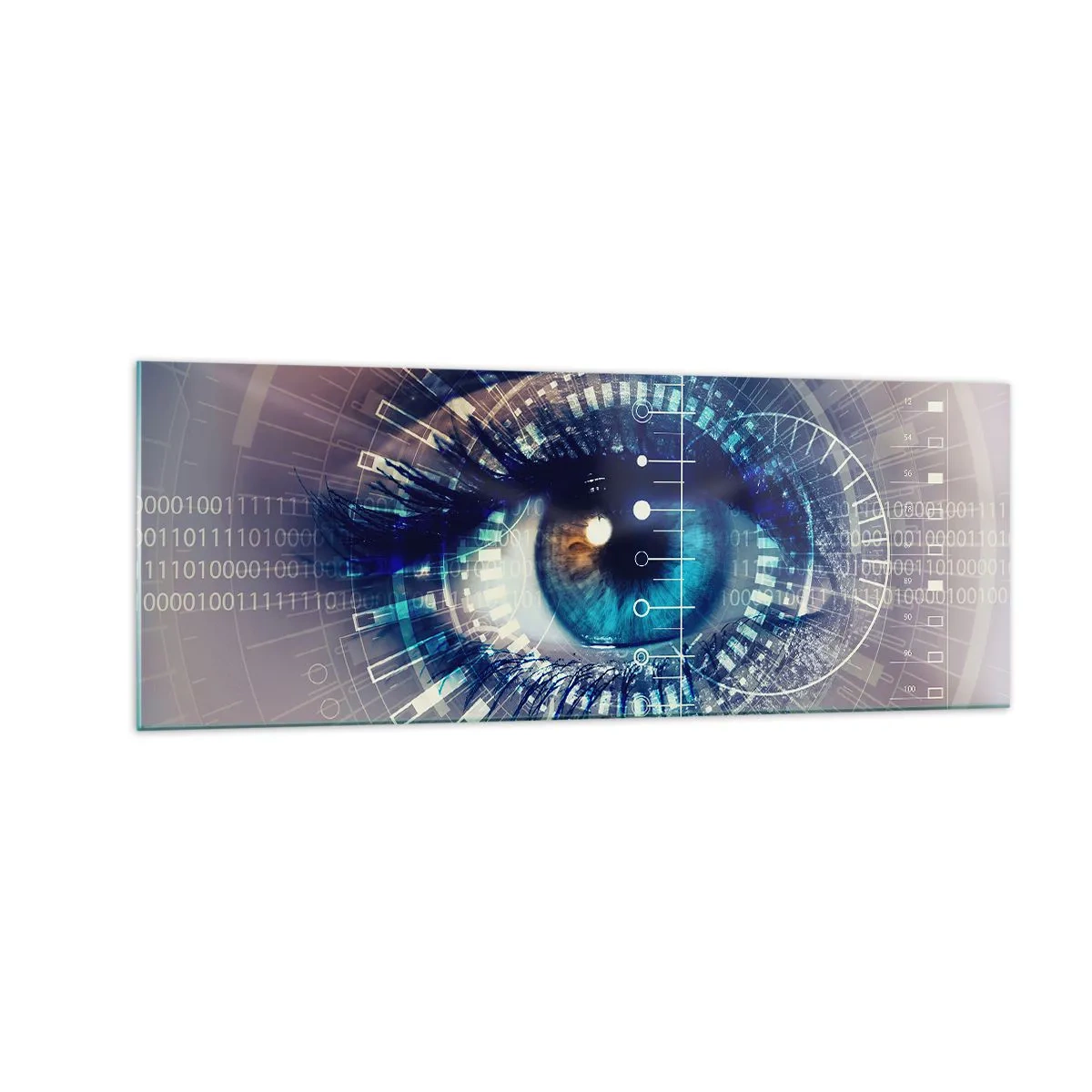 Üveg kép - Azt hiszed, hogy ismersz - 140x50 cm