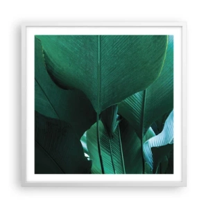 Poszter fekete keretben - A fény felé nézve - 60x60 cm