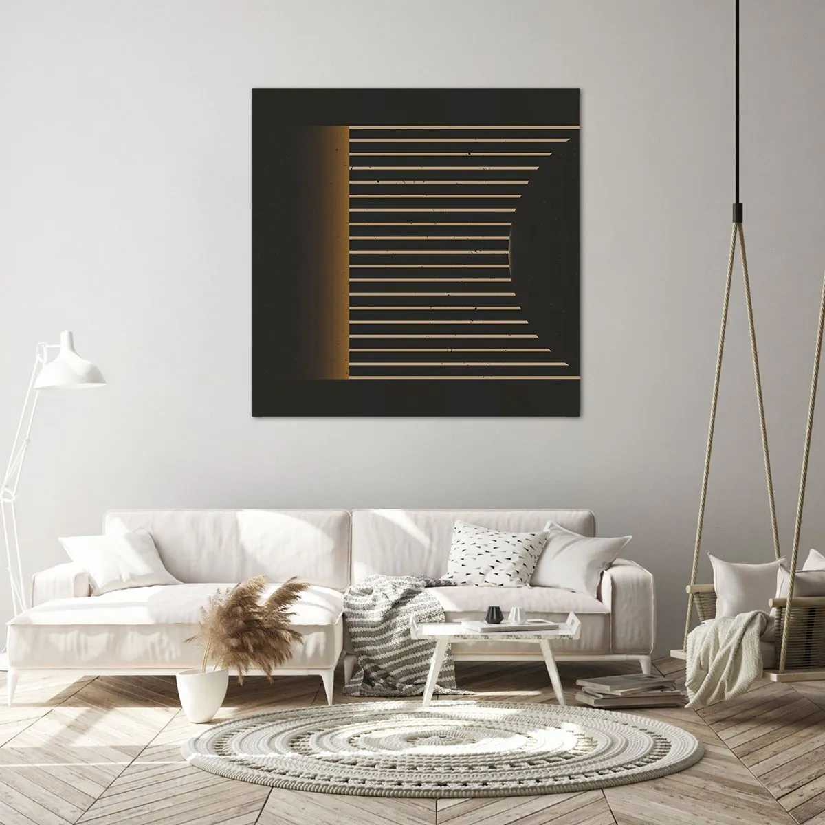 Vászonkép - Fedezze fel a sötétséget - 70x70 cm