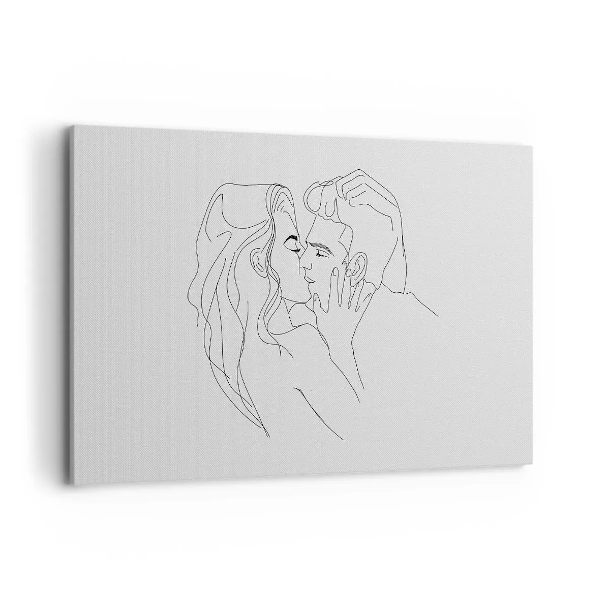 Vászonkép - Ugyanaz a vonalón - 120x80 cm