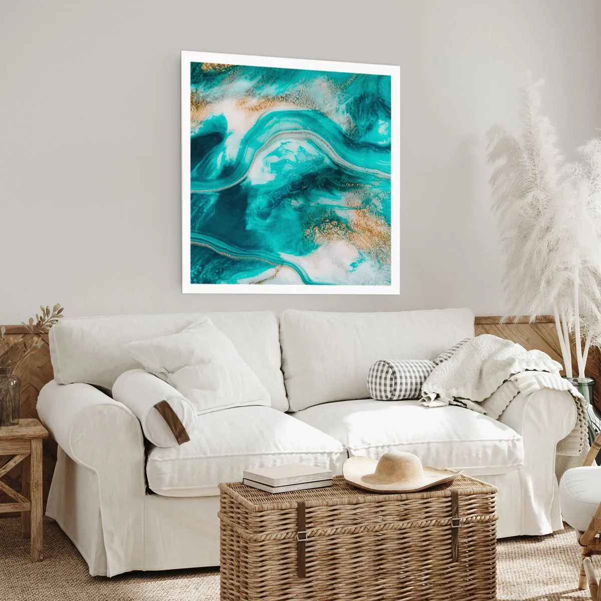 Poszter - Az arany folyó - 60x60 cm