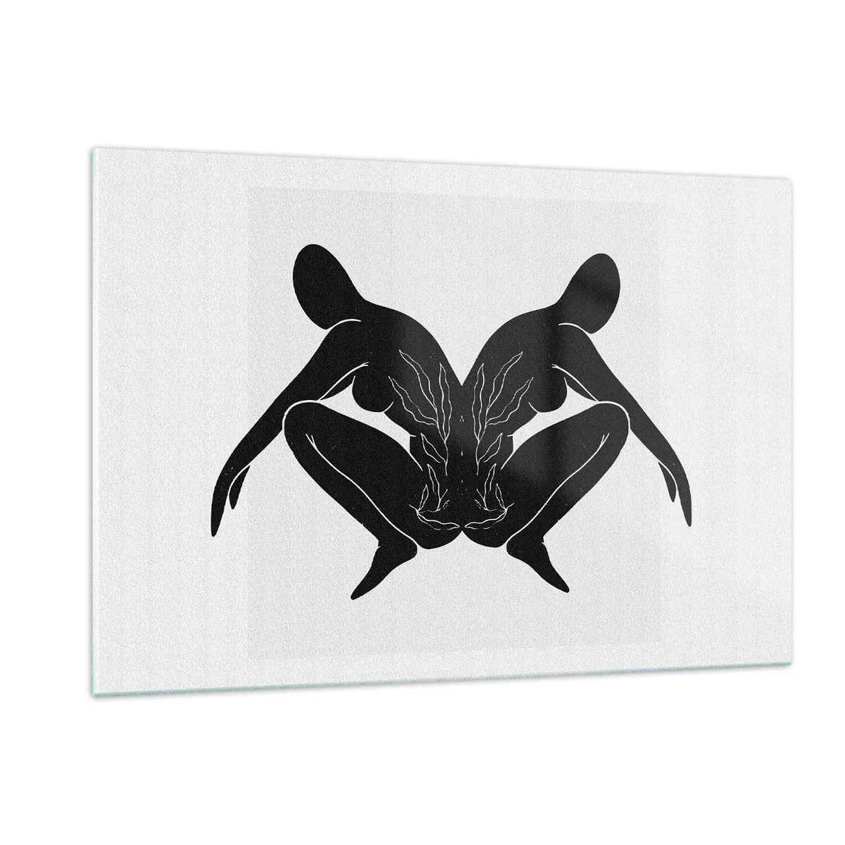 Üveg kép - Egy közös lélek - 120x80 cm