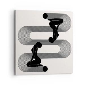 Vászonkép - Érzéki szimmetria - 70x70 cm