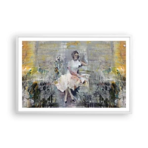 Poszter fekete keretben - Klasszikus és modern - 91x61 cm