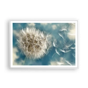 Poszter fekete keretben - Angyal lehelete - 100x70 cm