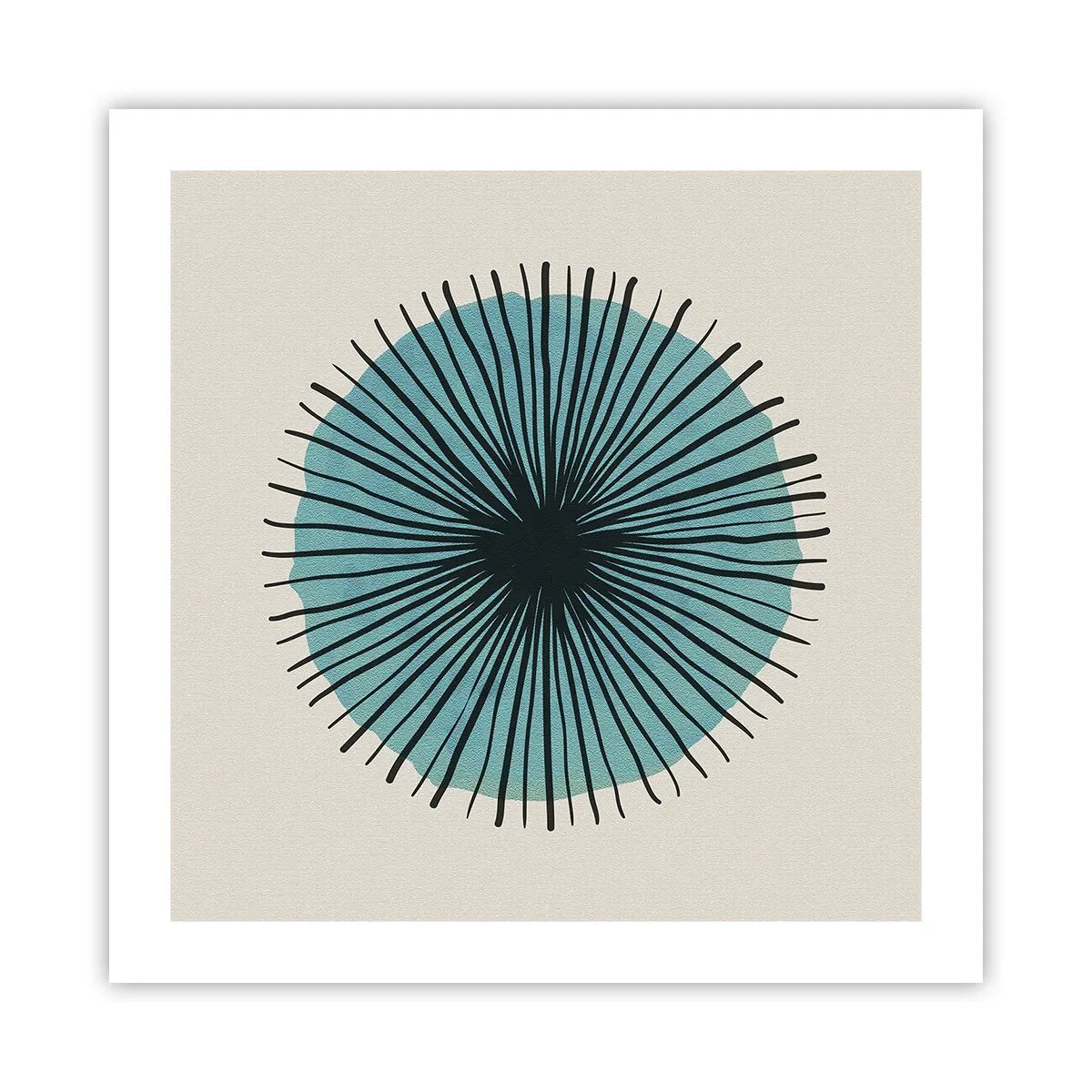 Poszter - Ragyogóan a kékben - 50x50 cm
