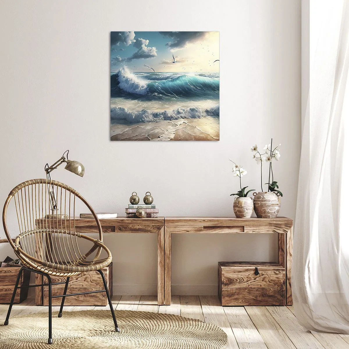 Vászonkép - Zaj csak neked - 40x40 cm