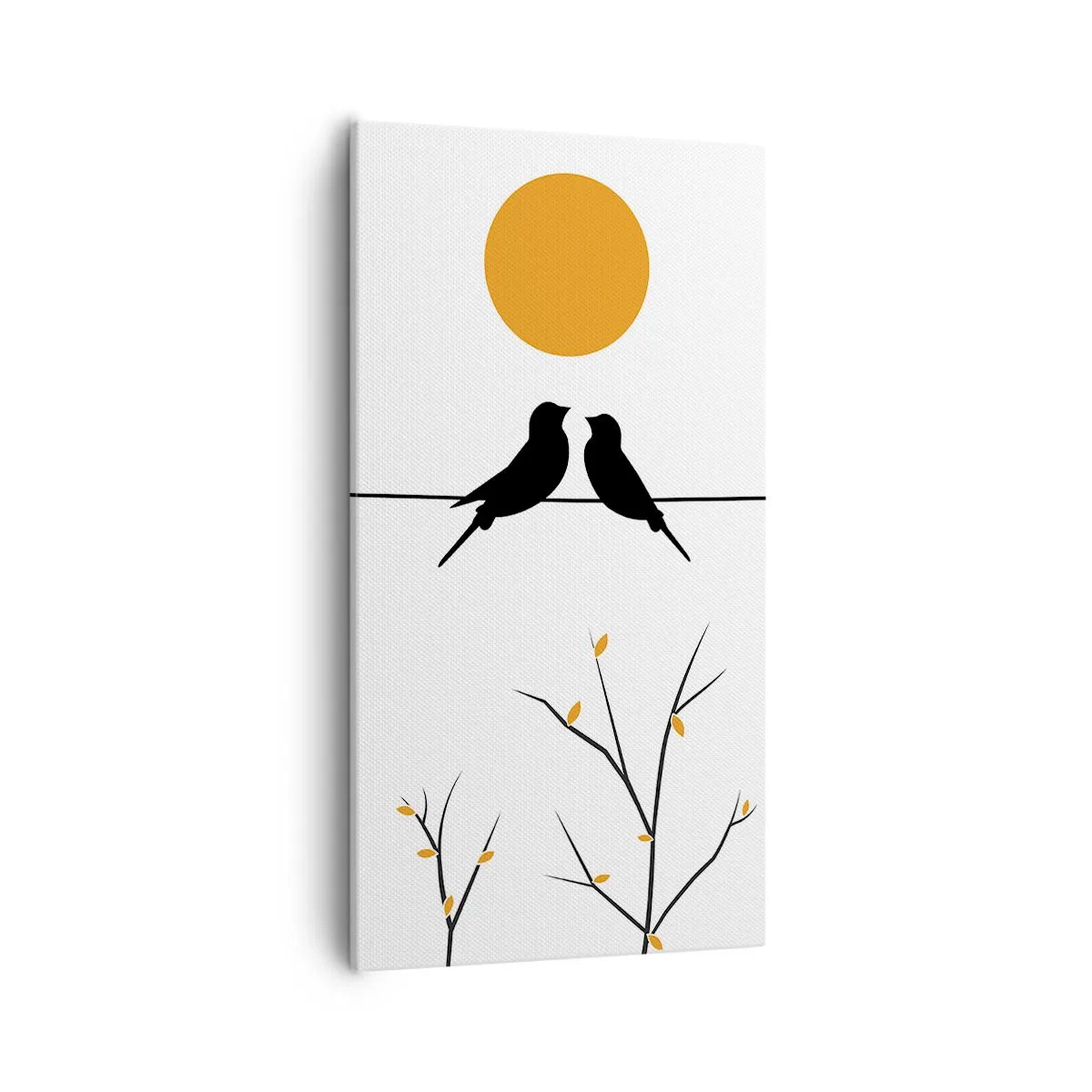 Vászonkép - Fülemüle este - 55x100 cm