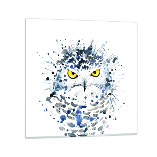 Üveg kép - Egyenesen a szemekbe - 70x70 cm
