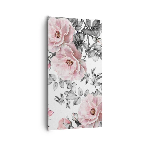 Vászonkép - Elveszni a rózsák virágaiban - 65x120 cm
