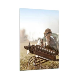 Üveg kép - Indulás egy álom felé - 50x70 cm